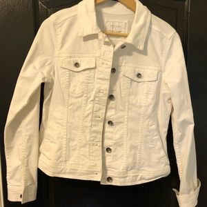 White Denim Jacket